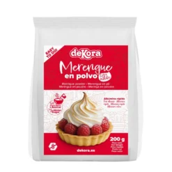 Merengue en Polvo extra Blanco 200 gr - Dekora