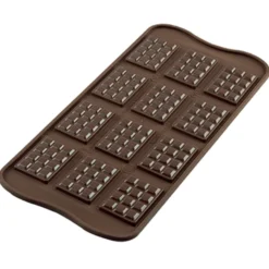 Molde mini Tabletas de Chocolate