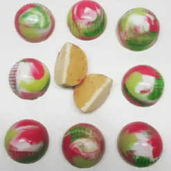 Molde para Chocolate Bombón Redondo Rayado 8 Cavidades