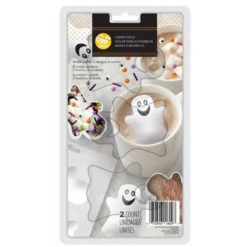 Molde para Chocolate Fantasmas 8 cm 2 ud