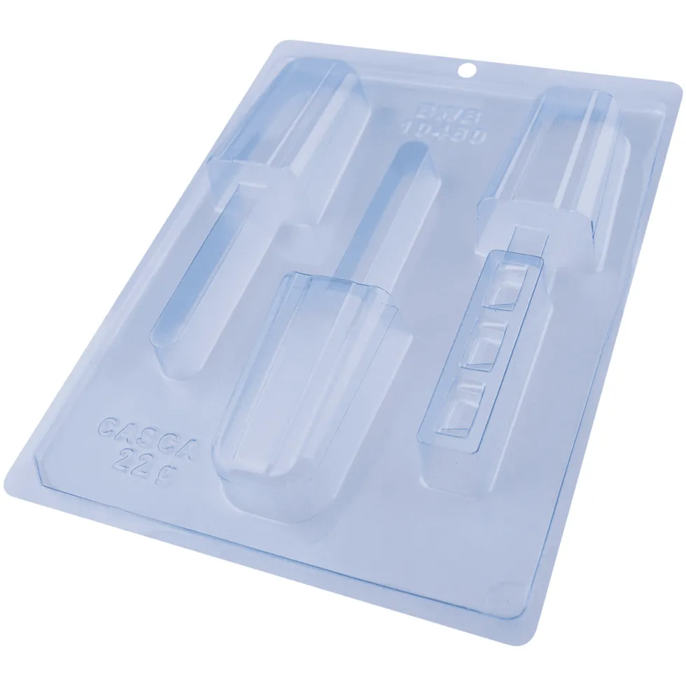 Molde Para Chocolate Mini Helados 3 Cav - Bwb