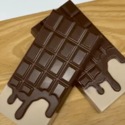 Molde para Chocolate Tabletas de Chocolate Derretidas 2 Cav.- Bwb