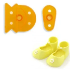 Molde Patrón para patucos de Bebé Mediano