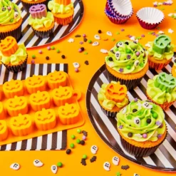 Molde Silicona Mini Calabazas Halloween - Wilton