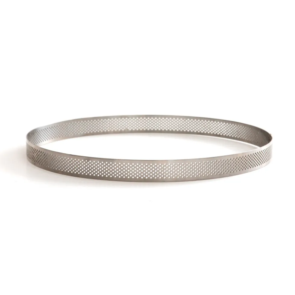 Molde Aro Redondo Perforado para Tartas 24 cm