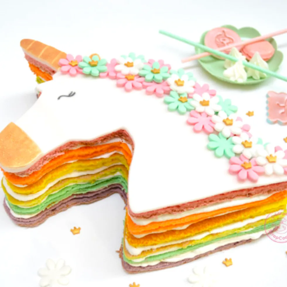 Molde de Acero Unicornio XXL 30 cm - Scrapcooking