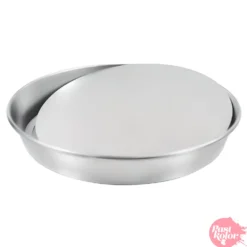 Molde de Aluminio Desmontable Redondo Borde Liso 28 cm - Pastkolor