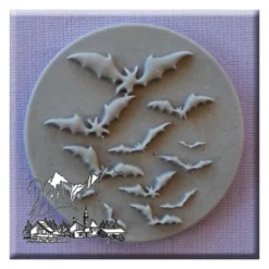 Molde de Silicona Bats Cupcake topper