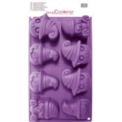 Molde de Silicona Halloween Morado