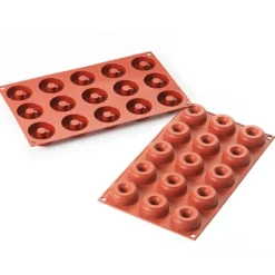 Molde de Silicona Mini Donuts 15 cavidades