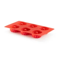 Molde de Silicona Mini Savarin 6 Cavidades