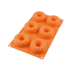 Molde de Silicona para Donuts 6 Cavidades