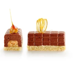 Molde de Silicona Para Hacer Mini Pastelitos Rellenos Rectangulares