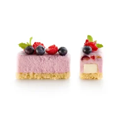 Molde de Silicona Para Hacer Mini Pastelitos Rellenos Rectangulares