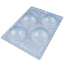 Molde para Chocolate Balones de Fútbol 4 Cav - Bwb
