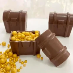 Molde para Chocolate Cofres del Tesoro 6 cav - Bwb