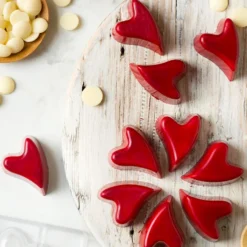 Molde para Chocolate Corazones San Valentin 12 cavidades