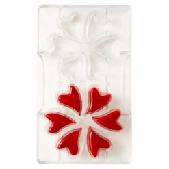 Molde para Chocolate Corazones San Valentin 12 cavidades
