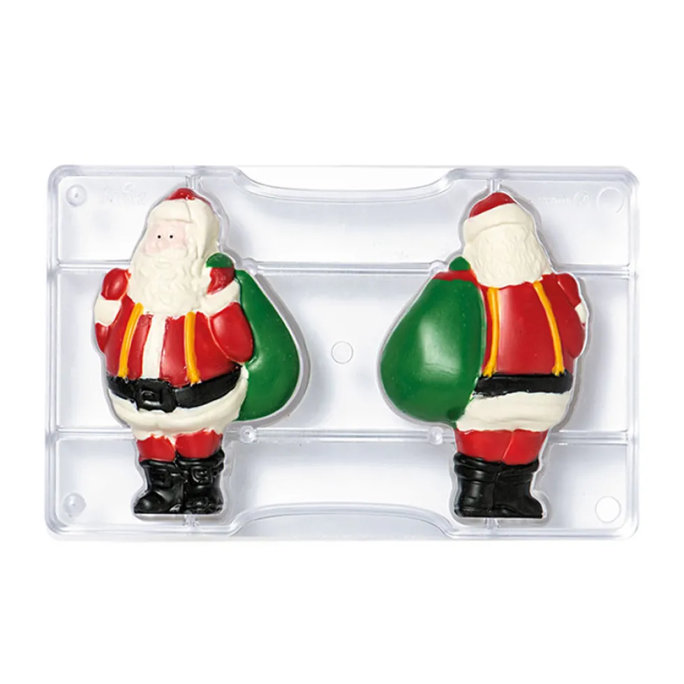 Molde para Chocolate Papá Noel 10 cm
