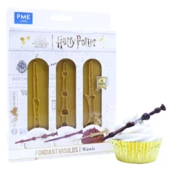 Molde para Fondant Varitas Harry Potter - PME