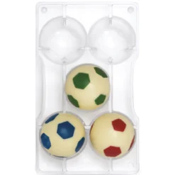 Molde Policarbonato Balón de Fútbol 52 mm