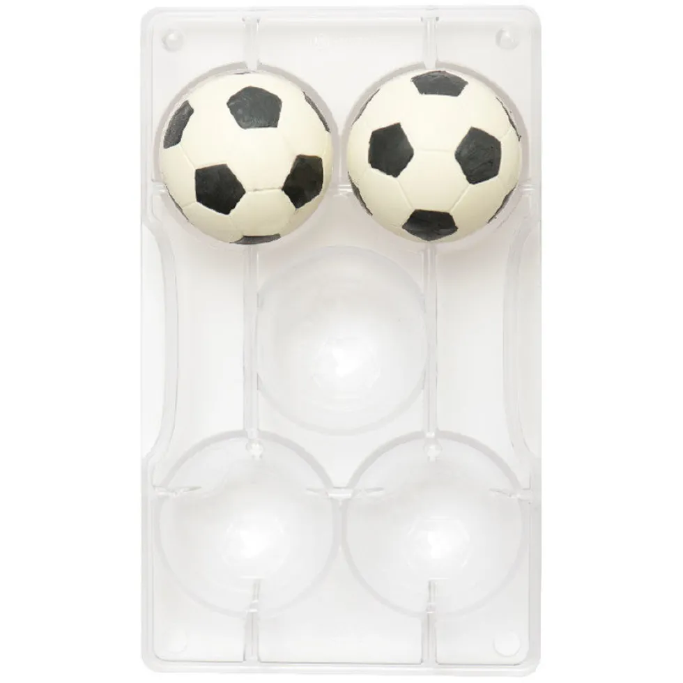 Molde Policarbonato Balón de Fútbol 52 mm