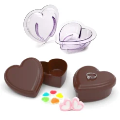 Molde Policarbonato Caja Corazón