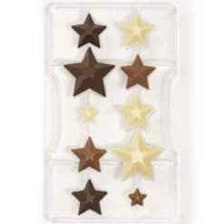 Molde Policarbonato Estrellas