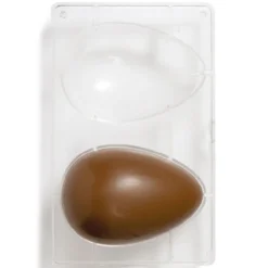 Molde Policarbonato Huevo de Chocolate 15 cm