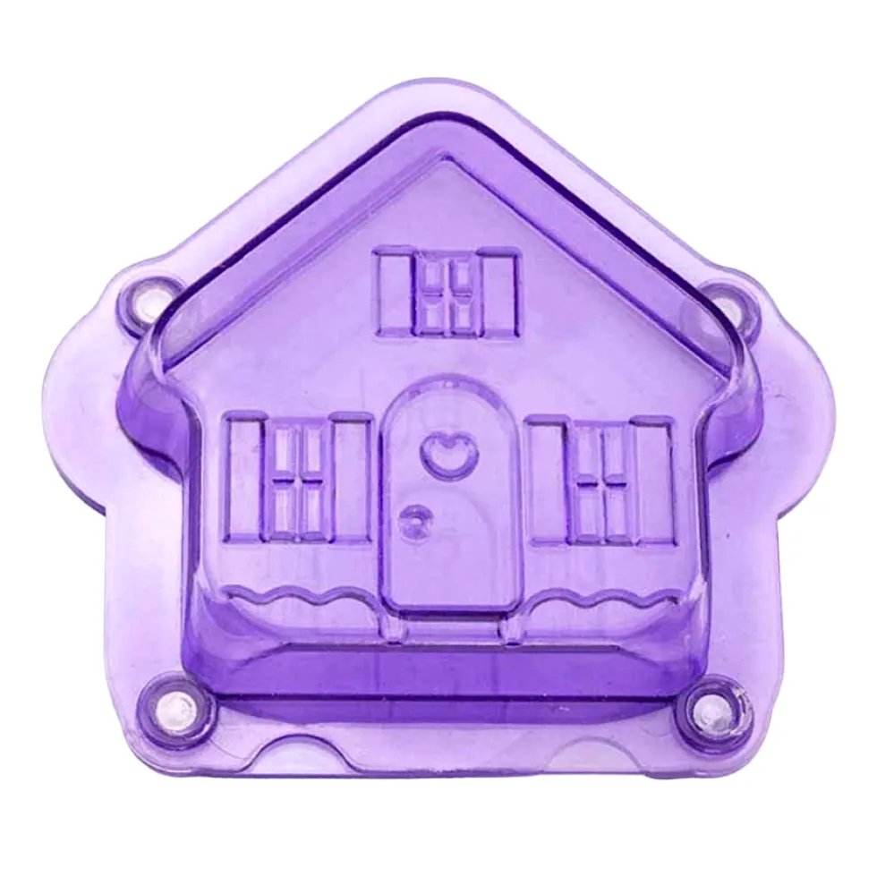Molde policarbonato para chocolate casa 3D