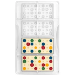 Molde Policarbonato para Chocolate Tableta con Burbujas
