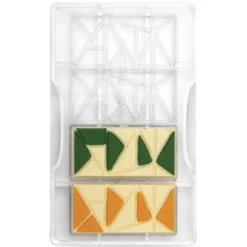 Molde Policarbonato Tabletas de Chocolate
