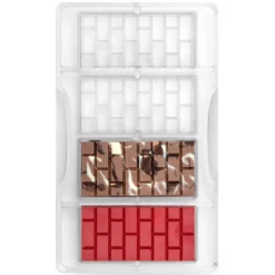 Molde Policarbonato Tabletas Ladrillos