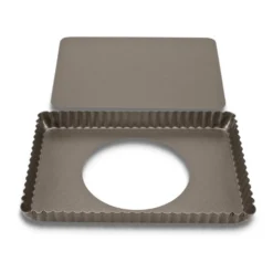 Molde rectangular tartas y quiches 20x29cm