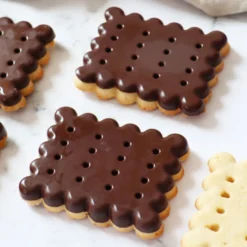 Molde Silicona 3D Galletas Petit Beurres - Scrapcooking