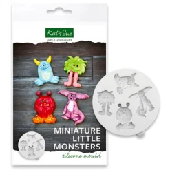Molde Silicona Pequeños Monstruos - Katy Sue