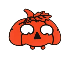 Máscara Calabaza Naranja