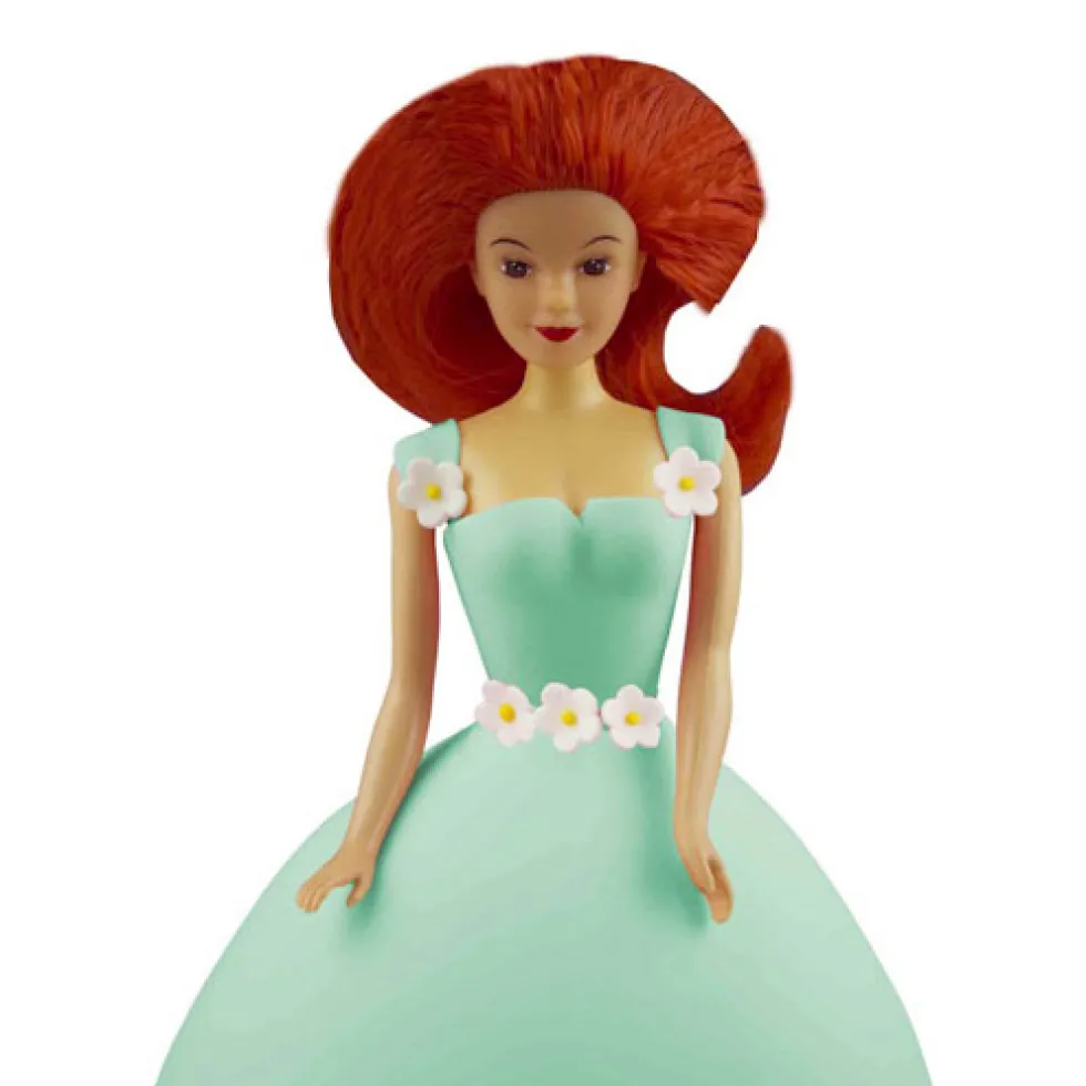 Muñeca para Tartas Pelirroja