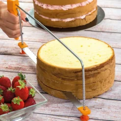 Nivelador de Tartas de Acero 44 cm