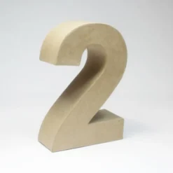 Número 2 de Cartón 17cm