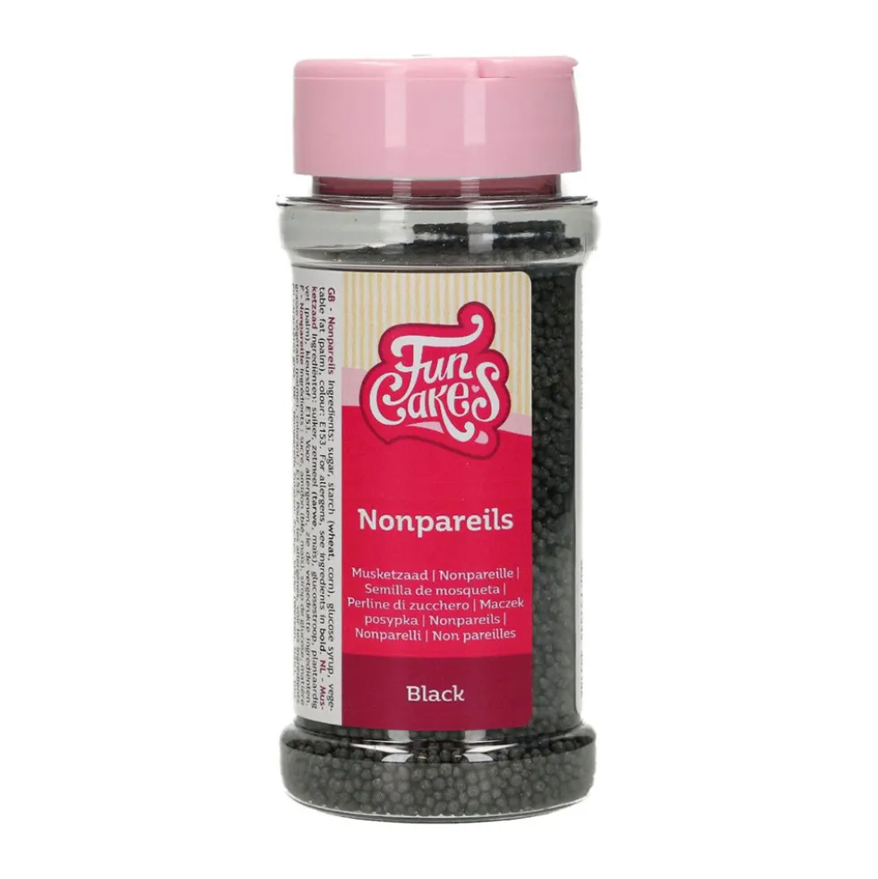 Nonpareils Negros 80 gr Funcakes