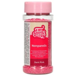 Nonpareils Rosa Oscuro 80 gr Funcakes