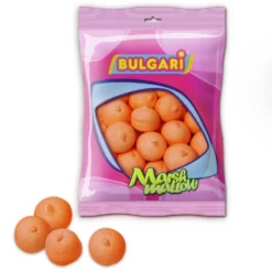 Nubes de Azúcar Bolas Naranjas 110 Unidades