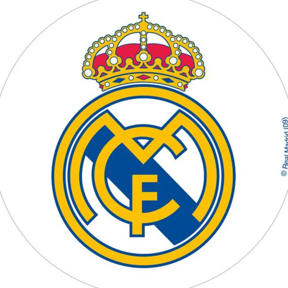 Oblea escudo Real Madrid 20cm