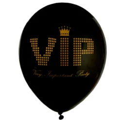 Pack 8 Globos Látex VIP 23 cm