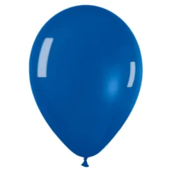 Pack de 10 globos Azul Cristal