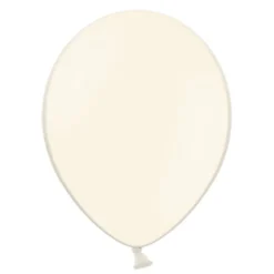 Pack de 10 Globos Crema Pastel 30 cm