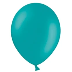 Pack de 10 Globos de Látex Azul Laguna Pastel