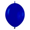 Pack de 100 Globos Link o Loon Azul Marino 12 cm - Balloonia