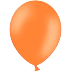 Pack de 10 Globos Naranja Pastel 30 cm